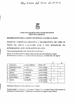 COMUNE BI BARCELLONA POZZO DI GOTTO