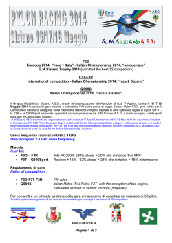 Italian Championship 2014, &ldquo;unique race&rdquo;