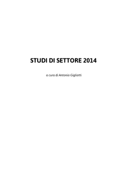 Guida - Studi di settore 2014