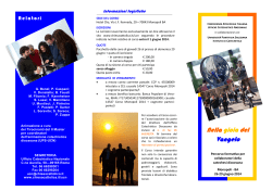 Brochure Monopoli 2014 - Chiesa Cattolica Italiana