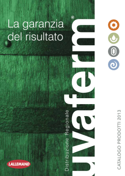 Brochure Uvaferm 2013