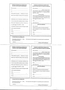 modulo per atto di assenso maggiore di anni 14