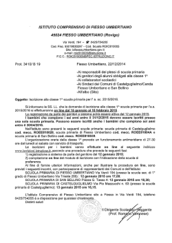 ISTITUTO COMPRENSIVO DI F/ES SO UMBERT/ANO 45024