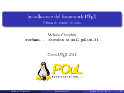 Questa presentazione
