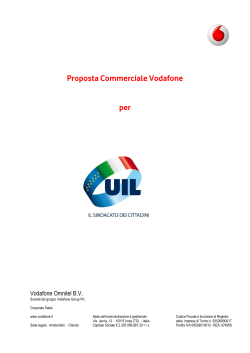 Proposta Commerciale Vodafone per