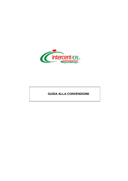 Guida alla Convenzione - Intercent-ER