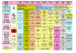 PROGRAMMA 2014 - Eventi Culturali srl