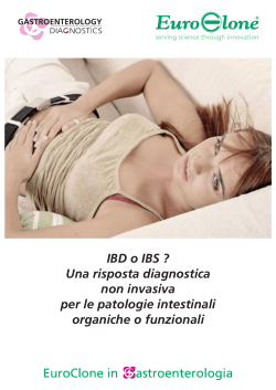 IBD o IBS ? Una risposta diagnostica non invasiva per
