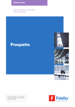 Prospetto Fidelity Funds