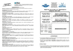 Iscrizioni II quadrimestre 2014-15 Scuola Nuoto