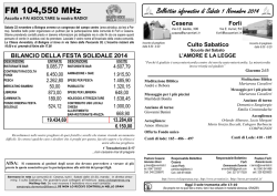 FM 104,550 MHz - Chiesa Avventista Forlì