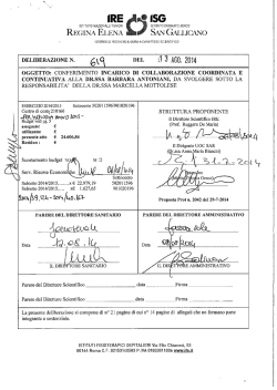 Deliberazione n. 619 del 13.08.2014