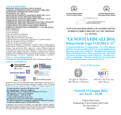 invito giugno 2014.fh11 - Centro di Diritto Penale Tributario