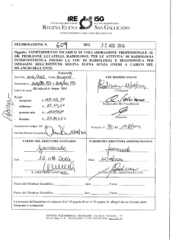 Deliberazione n. 609 del 12.08.2014