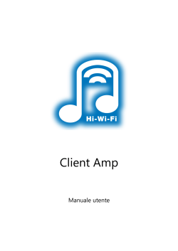 Manuale Hi-Wi-Fi Client Amp