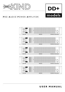 DD+ - Kind Audio Amplifiers