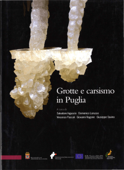 Grotte e carsismo in Puglia-2007