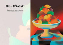 Dossier pedagogico &ldquo;Oh&hellip; C&eacute;zanne!&rdquo;