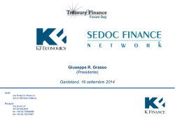 Rischio del Credito - Sedoc Finance Network