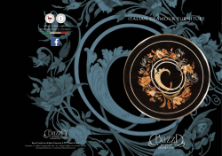 ItalIan glaMour furnIture