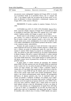 intervento - Scienza in Rete