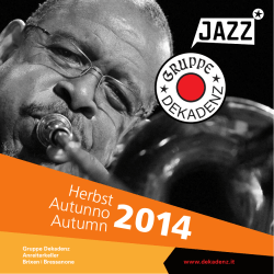 Herbst Autunno Autumn 2014