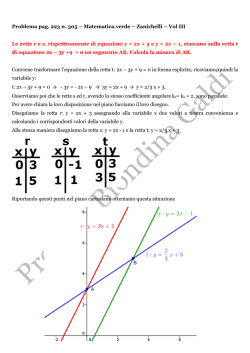 Problema pag. 223 n. 305 – Matematica.verde