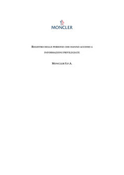 REGISTRO DELLE PERSONE CHE HANNO ACCESSO A