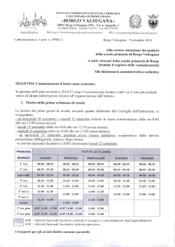 Istituto Comprensivo di Borgo Valsugana