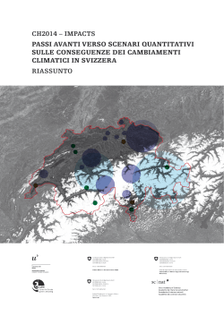 Conseguenze dei cambiamenti climatici in Svizzera - CH2014