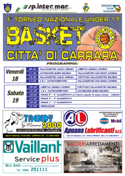 Download - ASD Pallacanestro Audax Carrara