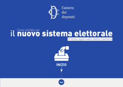 IL NUOVO SISTEMA ELETTORALE