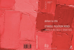 Documento PDF (Istanbul Theatrum Mundi_quaderno della ricerca