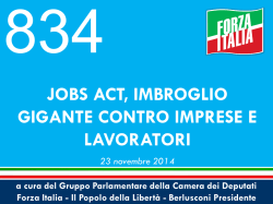 JOBS ACT, IMBROGLIO GIGANTE CONTRO IMPRESE E