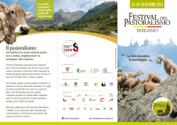 Festival del Pastoralismo - Civico Museo Archeologico di Bergamo