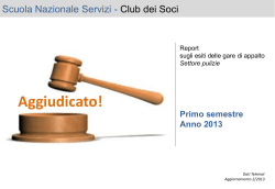 Dati in dettaglio suddivisi per Regione