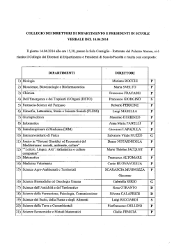 Verbale Collegio 14.04.2014 - Università degli Studi di Bari