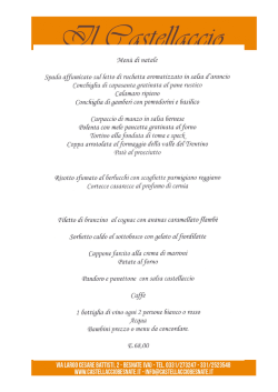 menu di natale