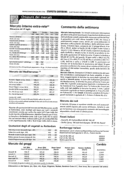 chiusura mercato carburanti 25/07/14