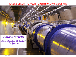 Descrizione del CERN - Liceo Classico "Costa"