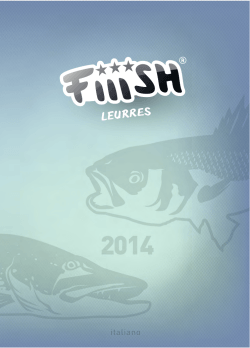 Catalogo Fiiish 2014 (Italiano)