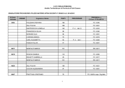 graduatorie utilizzo materie affini - Ufficio XI