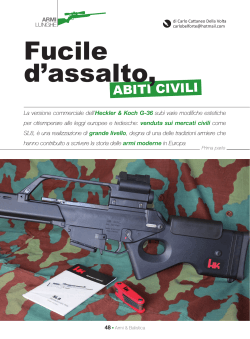Armi e Balistica (05/2014)