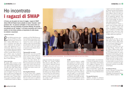 Ho incontrato i ragazzi di SWAP