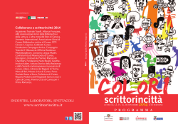 libretto - Scrittorincittà