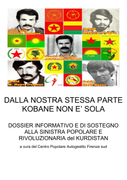 Kurdistan dossier - Centro Popolare Autogestito Firenze Sud