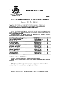 j - Comune di Pescara