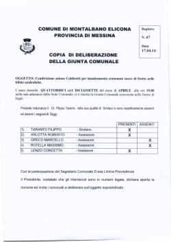 GM-067-14 - Comune di Montalbano Elicona