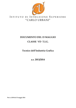 DOCUMENTO DEL 15 MAGGIO CLASSE VD TIG