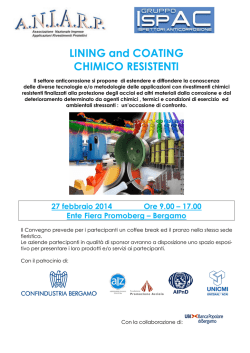 LINING and COATING CHIMICO RESISTENTI